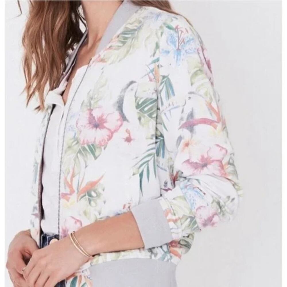 Faherty Dockside Reversible Bomber Jacket In Prim… - image 2